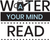 Water Your Mind Read Poster Canvas Movie Film Print A0 A1 A2 A3 A4 A5 A6 Art Wal
