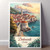 Dreamy Dubrovnik Croatia Poster - Azure Adriatic Sea Wall Art Poster Canvas Movi