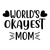 world's okayest mom-01 Poster Canvas Movie Film Print A0 A1 A2 A3 A4 A5 A6 Art W