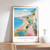 8_Costa De La Luz Poster, Spain Poster, European Poster, Coastal Decor, Costa De