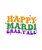 happy mardi gras yall-01 (2) Poster Canvas Movie Film Print A0 A1 A2 A3 A4 A5 A6