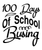 100 Days Of School Busing-01 Poster Canvas Movie Film Print A0 A1 A2 A3 A4 A5 A6