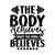 The Body Achieves What The Mind Believes-01 Poster Canvas Movie Film Print A0 A1