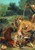 Delacroix- Lion Hunt(detail 1)- 1855 Poster Canvas Movie Film Print A0 A1 A2 A3