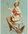 Pinup Girl - A Stitch in Time 1957 Poster Canvas Picture Art Movie Car Game Film