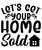 let_s-get-your-home-sold Poster Canvas Movie Film Print A0 A1 A2 A3 A4 A5 A6 Art