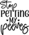 Stop Petting My Peeves (3) Poster Canvas Movie Film Print A0 A1 A2 A3 A4 A5 A6 A