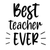 best teacher ever (4) Poster Canvas Movie Film Print A0 A1 A2 A3 A4 A5 A6 Art Wa