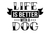 life is better with a dog Poster Canvas Movie Film Print A0 A1 A2 A3 A4 A5 A6 Ar