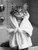 CatWearingBathrobe-3by4 Poster Canvas Funny Annimals Pritnt A0 A1 A2 A3 A4 A5 A6