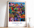 9_Damascus Print, Damascus Travel Poster, Middle East Travel Print, Islamic Deco