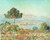 Monet- Antibes seen from lateau Notre Dame Poster Canvas Movie Film Print A0 A1