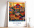 1_Istanbul Print, Istanbul Travel Poster, Middle East Travel Print, Gift for Mus
