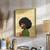 Cool dude Wall Art Retro Afro Illustration African American Art Groovy Black Art