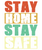 Stay Safe Stay Home (2) Poster Canvas Movie Film Print A0 A1 A2 A3 A4 A5 A6 Art