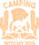 Camping with My Dog Poster Canvas Movie Film Print A0 A1 A2 A3 A4 A5 A6 Art Wall