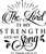 The Lord is my Strength Poster Canvas Movie Film Print A0 A1 A2 A3 A4 A5 A6 Art