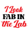 I Look Fab in the Lab-01 (5) Poster Canvas Movie Film Print A0 A1 A2 A3 A4 A5 A6
