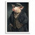 Peaky Blinders Pig Vintage Quirky Animal Wall Art Print Pig Poster Art Painting