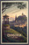 Mystical Edinburgh Scotland Travel Poster - Gothic City Skyline Art Print Poster