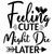 Feeling Cute Might Die Later-01 (2) Poster Canvas Movie Film Print A0 A1 A2 A3 A