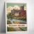 Kilkenny Ireland's Scenic Beauty - Historic Castle Vintage Travel Poster Poster