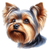 34 Yorkshire Terrier Poster Canvas Movie Film Print A0 A1 A2 A3 A4 A5 A6 Art Wal