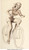 MERLIN ENABNIT (American, 1903-1979). Pin-Up Riding a Bike, circa 1935-45. P Pos