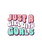 Just A Girl With Goals-01 (11) Poster Canvas Movie Film Print A0 A1 A2 A3 A4 A5