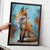 Fox Wall Art Abstract Painting Of A Fox Animal Print Artwork Fox Gift For Her (1
