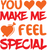 You make me feel special Poster Canvas Movie Film Print A0 A1 A2 A3 A4 A5 A6 Art