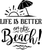 Life is better on the beach Poster Canvas Movie Film Print A0 A1 A2 A3 A4 A5 A6