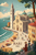 Breathtaking Bari Italy Vintage-Style Poster - Vibrant Puglia Travel Art Print P