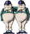 dark-alice_0029_tweedledum-and-tweedledee Custom Made Poster Canvas Print A0 A1