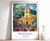 8_Managua Print, Managua Travel Poster, Nicaragua Travel Print, Tropical Decor,