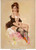 FRITZ WILLIS (American, 1907-1979). Seated Pin-Up with Drink. O Poster Canvas Mo