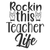 Rockin this Teacher Life-01 Poster Canvas Movie Film Print A0 A1 A2 A3 A4 A5 A6