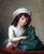 VIGEE-LEBRUN, Elisabeth - Mademoiselle Brongniart Poster Canvas Movie Film Print