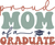 Proud mom of a graduate (2) Poster Canvas Movie Film Print A0 A1 A2 A3 A4 A5 A6
