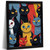Vibrant Cats Art Print Bold & Colourful Feline Wall Art for Cat Lovers Decor Pos