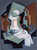 Juan Gris - Bottle and Fruit Dish Poster Canvas Movie Film Print A0 A1 A2 A3 A4