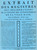 1792 Placard de la société des anti-politiques, édité sur fond bleu comme tous