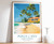 4_Punta Cana Print, Punta Cana Travel Poster, Dominican Republic Travel Art, Flo