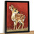 Cartoon Nursery Deer Wall Art Print Animal Artwork Deer Nursery Picture Print (2