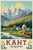 Kant, Kyrgyzstan - Scenic Mountain Views Travel Poster Art Print Poster Movie Fi