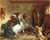 Delacroix- Arab Horses Fighting in a Stable- 1860 Art Gallery Poster Canvas Prin