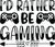 I'd rather Be Gaming (2) Poster Canvas Movie Film Print A0 A1 A2 A3 A4 A5 A6 Art