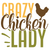 crazy chicken lady-01 Poster Canvas Movie Film Print A0 A1 A2 A3 A4 A5 A6 Art Wa
