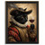 Cat Aristocrat Wall Art Retro Cat In A Hat Print Poster Art Cat Portrait Gift (1