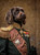 Cute Brown Dog in Uniform 2 - Personalized Vintage Historical Pet Portrait-fotor